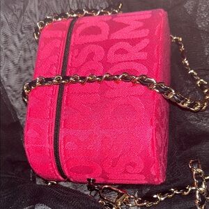 Christian Dior Pink Chain Crossbody Bag